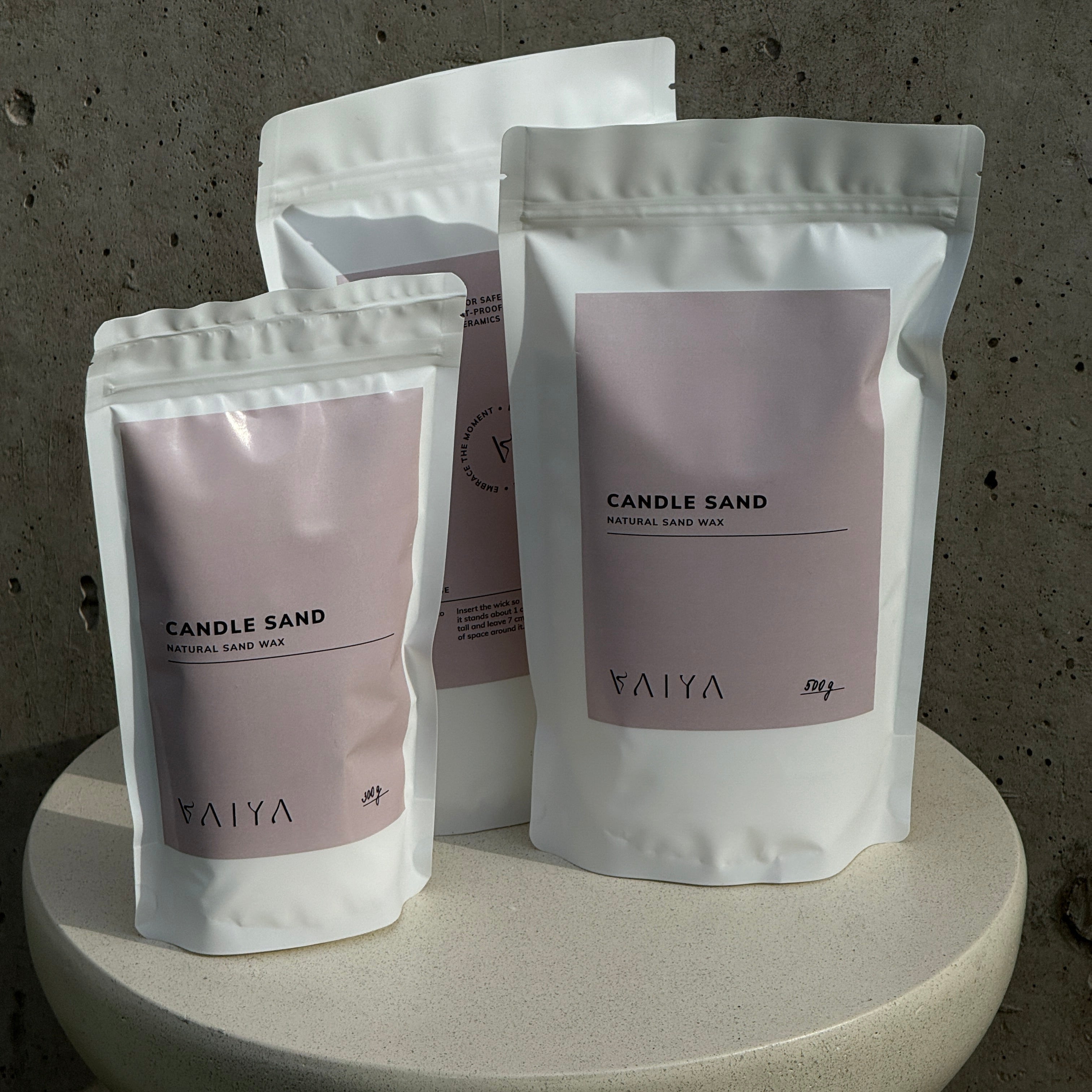 VAIYA CANDLE SAND